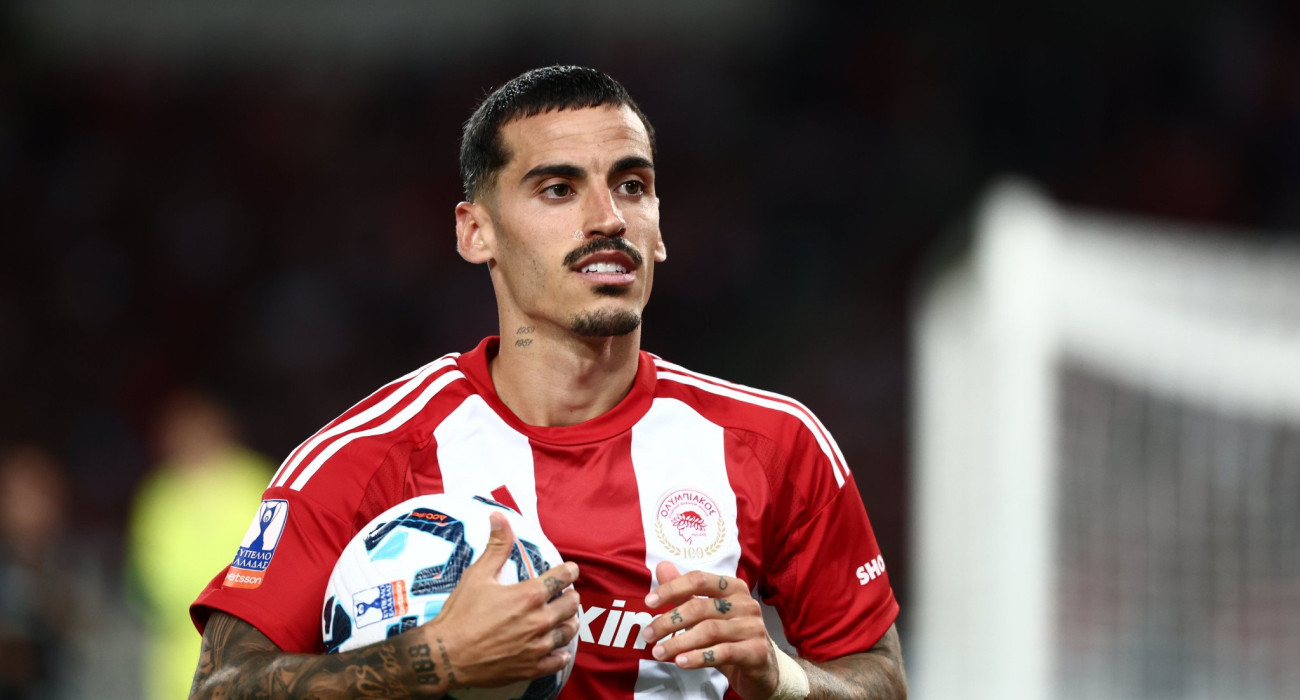 Ο Τσικίνιο στον τελικό του Κυπέλλου / Πηγή: Eurokinissi