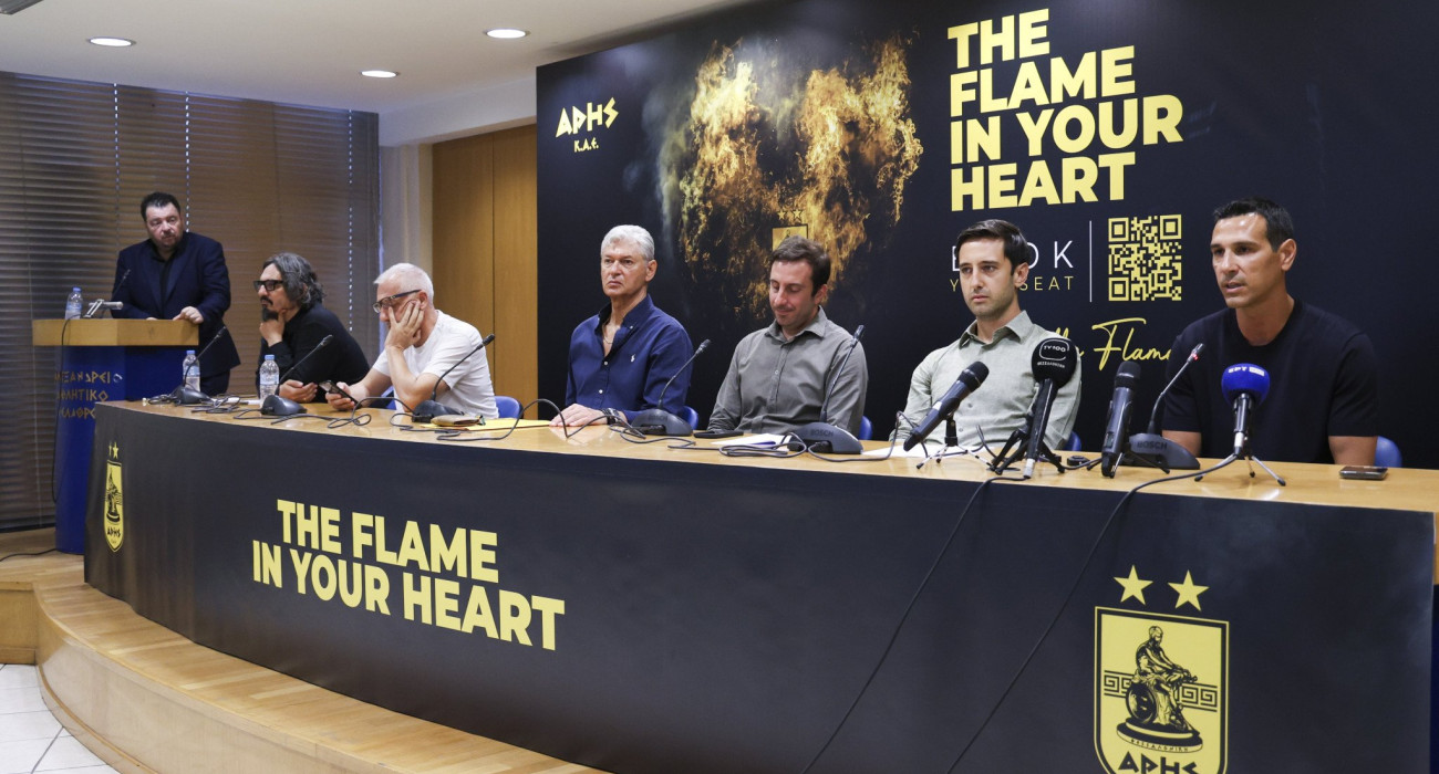 Η νέα διοίκηση της ΚΑΕ Άρης, Πηγή: Eurokinissi