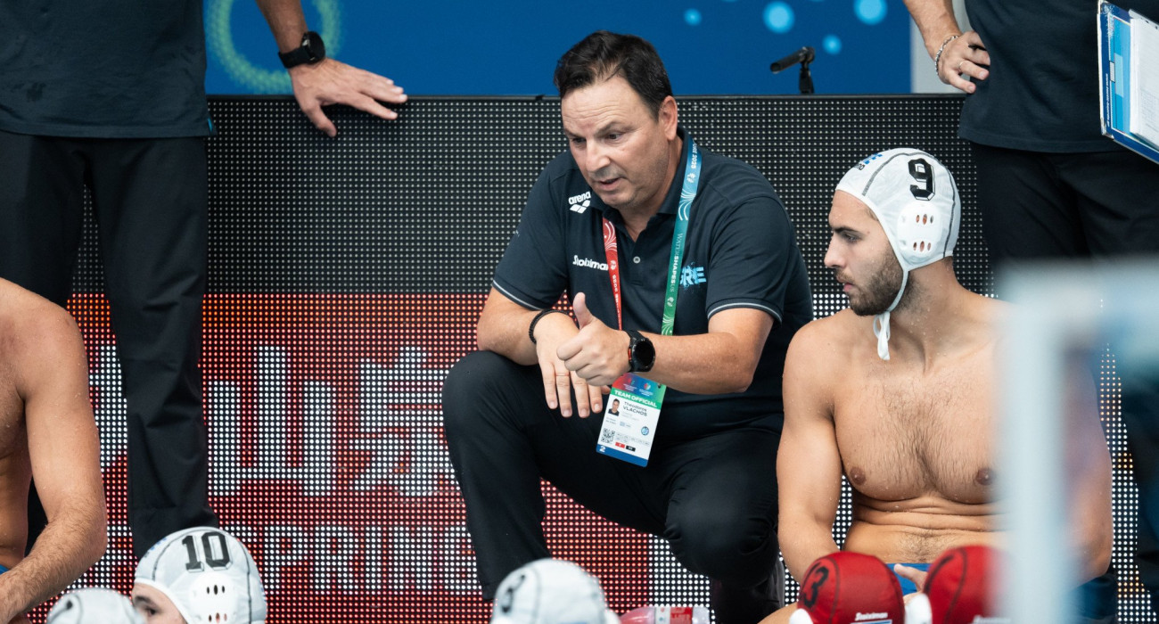 Ο ομοσπονδιακός τεχνικός της Ελλάδας στο Παγκόσμιο Πρωτάθλημα της Σιγκαπούρης / Πηγή: Eurokinissi