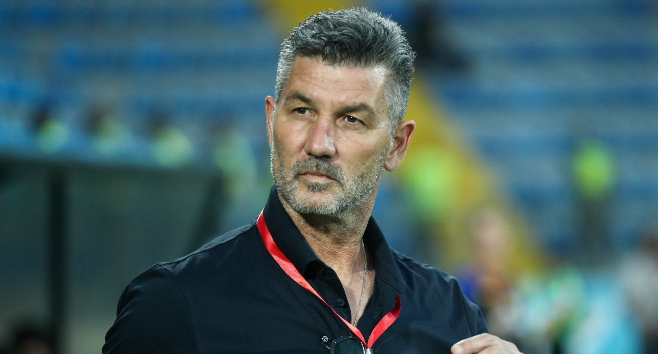 Ο Μαρίνος Ουζουνίδης στο εκτός έδρας ματς του Άρη με την Αράζ / Πηγή: Eurokinissi