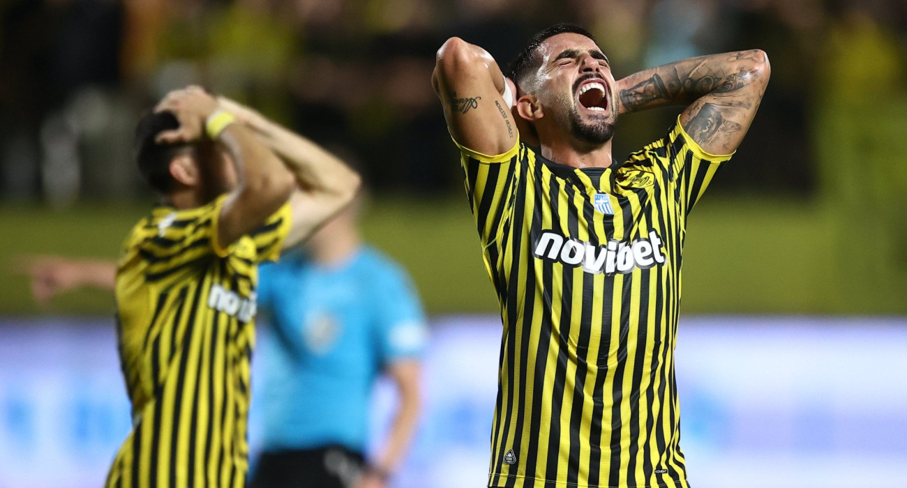 Ο Μόντσου σε στιγμιότυπο από την αναμέτρηση με την Αράζ / Πηγή: Eurokinissi