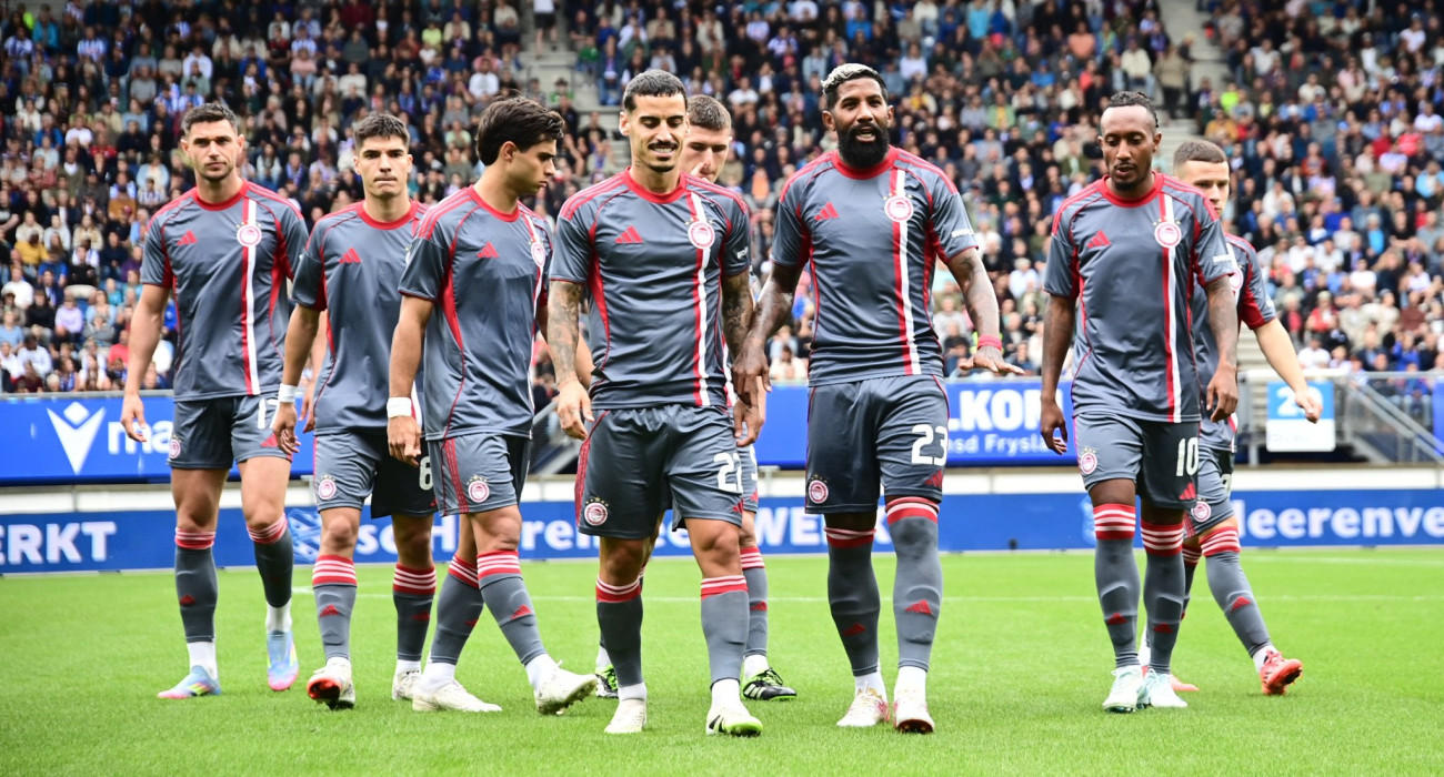 Ο Ολυμπιακός στο φιλικό με την Χέρενφεν /Πηγή: Eurokinissi