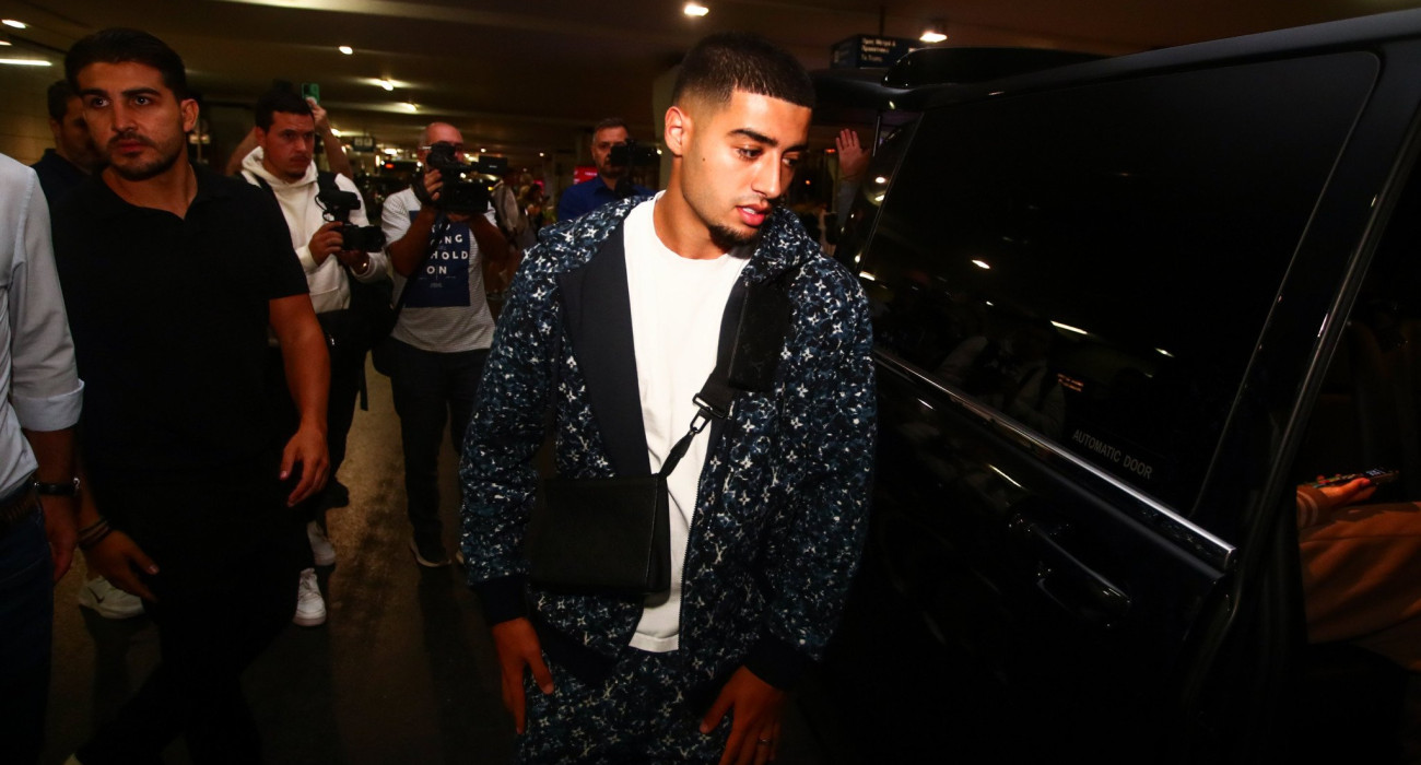 Ο Ανάς Ζαρουρί κατά την άφιξή του στην Ελλάδα / Πηγή: Eurokinissi