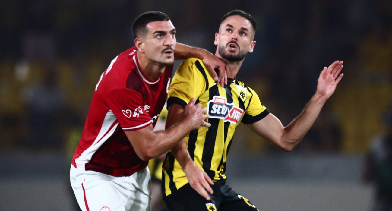 Φάση από το ΑΕΚ - Χάποελ Μπερ Σεβά / Πηγή: Eurokinissi