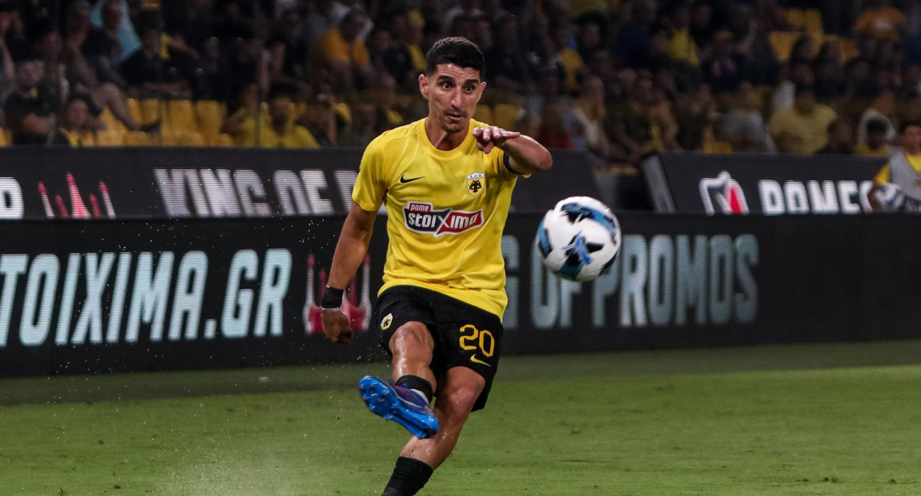 Ο Πέτρος Μάνταλος στο ΑΕΚ-Ομόνοια / Πηγή: Eurokinissi