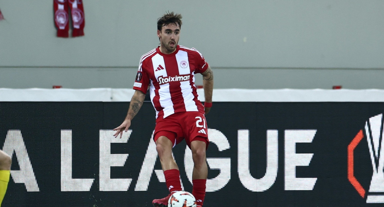 Ο Αντρέ Όρτα σε αγώνα του Ολυμπιακού / Πηγή: Eurokinissi