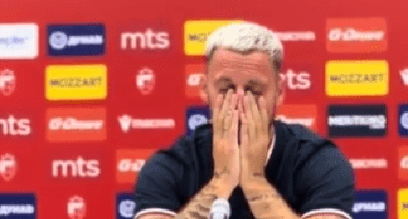 Ο Μάρκο Αρναούτοβιτς ξέσπασε σε κλάματα / Screenshot