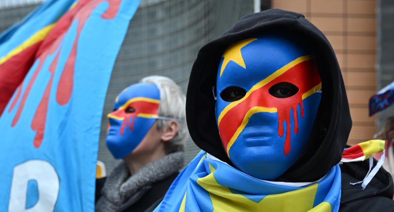 Διαμαρτυρία για την καταπάτηση των ανθρωπίνων δικαιωμάτων στο Κονγκό/Πηγή: Getty Images