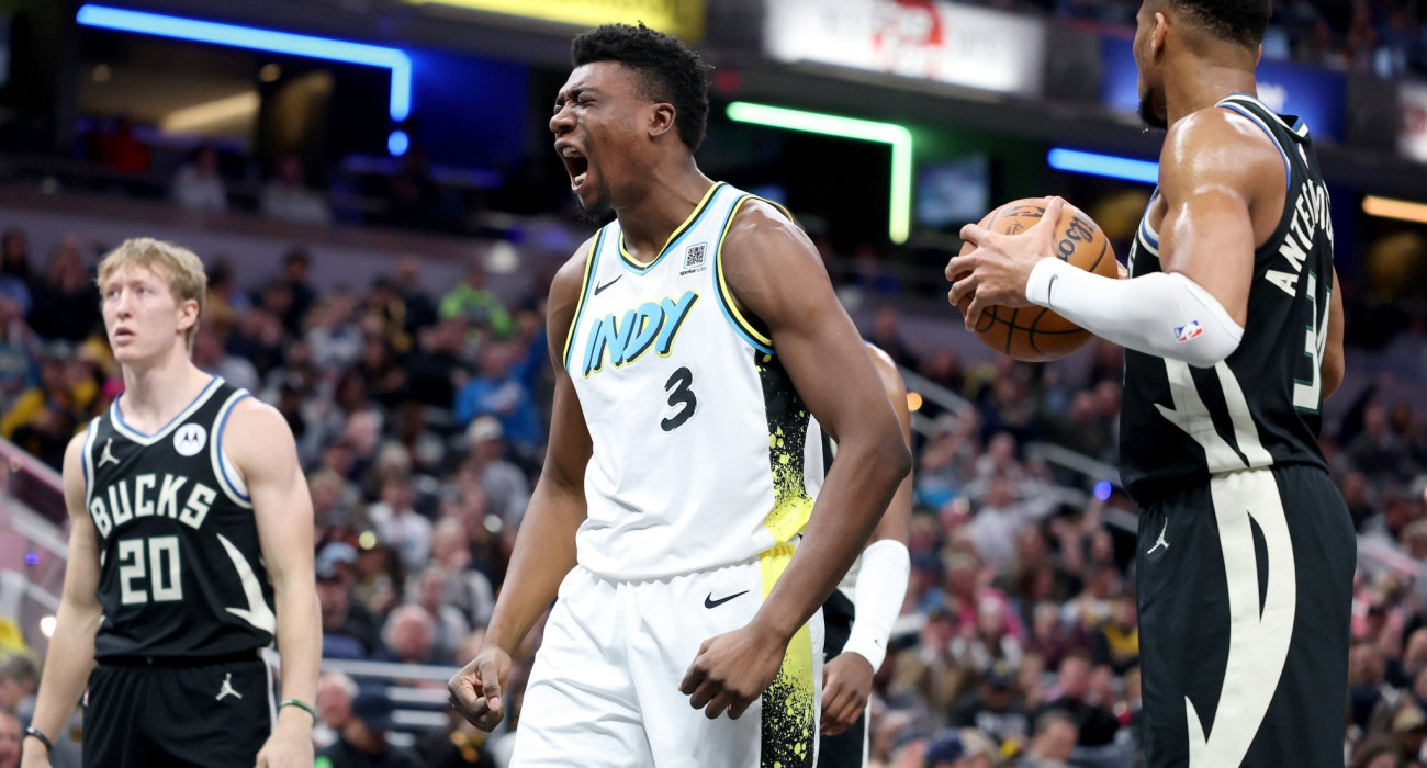 Ο Τόμας Μπράιαντ με τη φανέλα των Ιντιάνα Πέισερς / Πηγή: Andy Lyons / Getty Images / Ideal Images