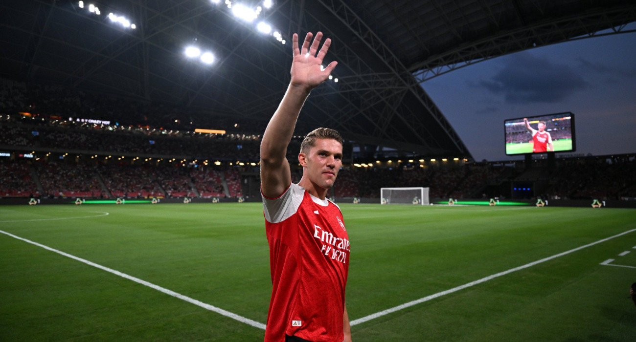 Ο Βίκτορ Γιόκερες της Άρσεναλ / Πηγή: Stuart MacFarlane / Arsenal FC via Getty Images / Ideal Images