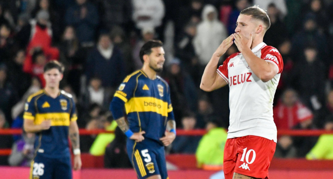 Ο Μίλιεβιτς σκοράρει με την Ουρακάν κόντρα στην Μπόκα Τζούνιορς / Πηγή: Imago