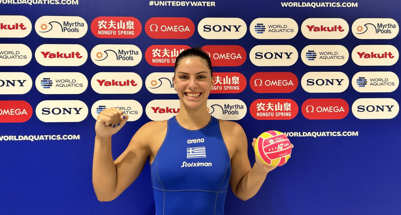 Η Στεφανία Σάντα στο Παγκόσμιο Πρωτάθλημα υγρού στίβου στη Σιγκαπούρη / Πηγή: World Aquatics