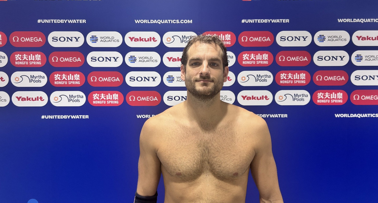 Ο Παναγιώτης Τζωρτζάτος σςτο Παγκόσμιο Πρωτάθλημα της Σιγκαπούρης / Πηγή: Athletiko