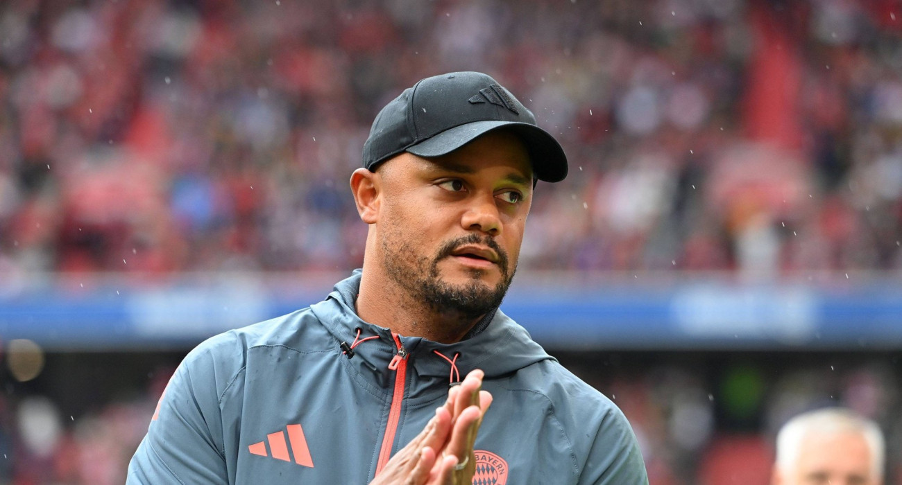 Ο Βίνσεντ Κομπανί στον πάγκο της Μπάγερν Μονάχου / Πηγή: Imago