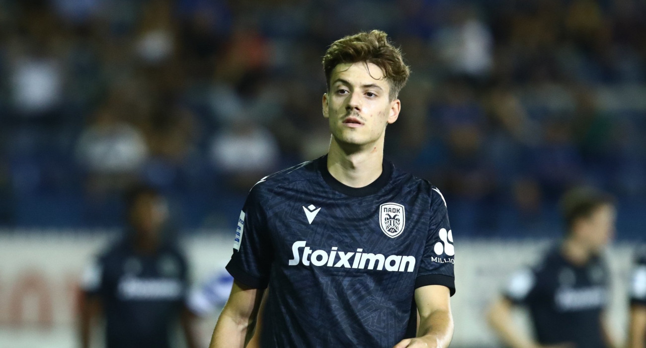 Ο Γιάννης Κωνσταντέλιας με τον ΠΑΟΚ / Πηγή: Eurokinissi