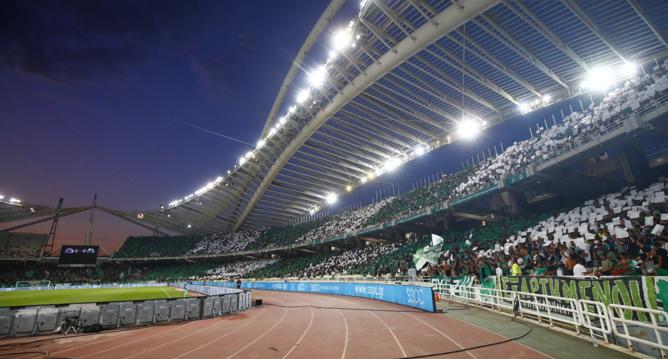 Το  ΟΑΚΑ γεμάτο με φίλους του Παναθηναϊκού - ΠΗΓΗ: ΙΝΤΙΜΕ