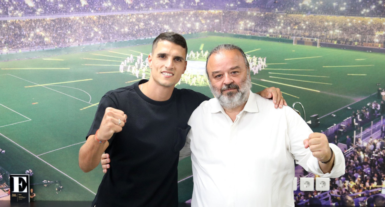 O Έρικ Λαμέλα με τον Μάριο Ηλιόπουλο / Πηγή: Intime