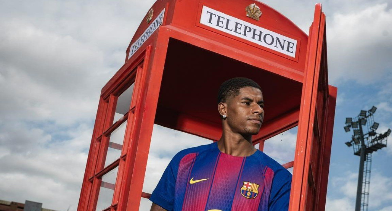 Ο Μάρκους Ράσφορντ / Πηγή: fcbarcelona.com