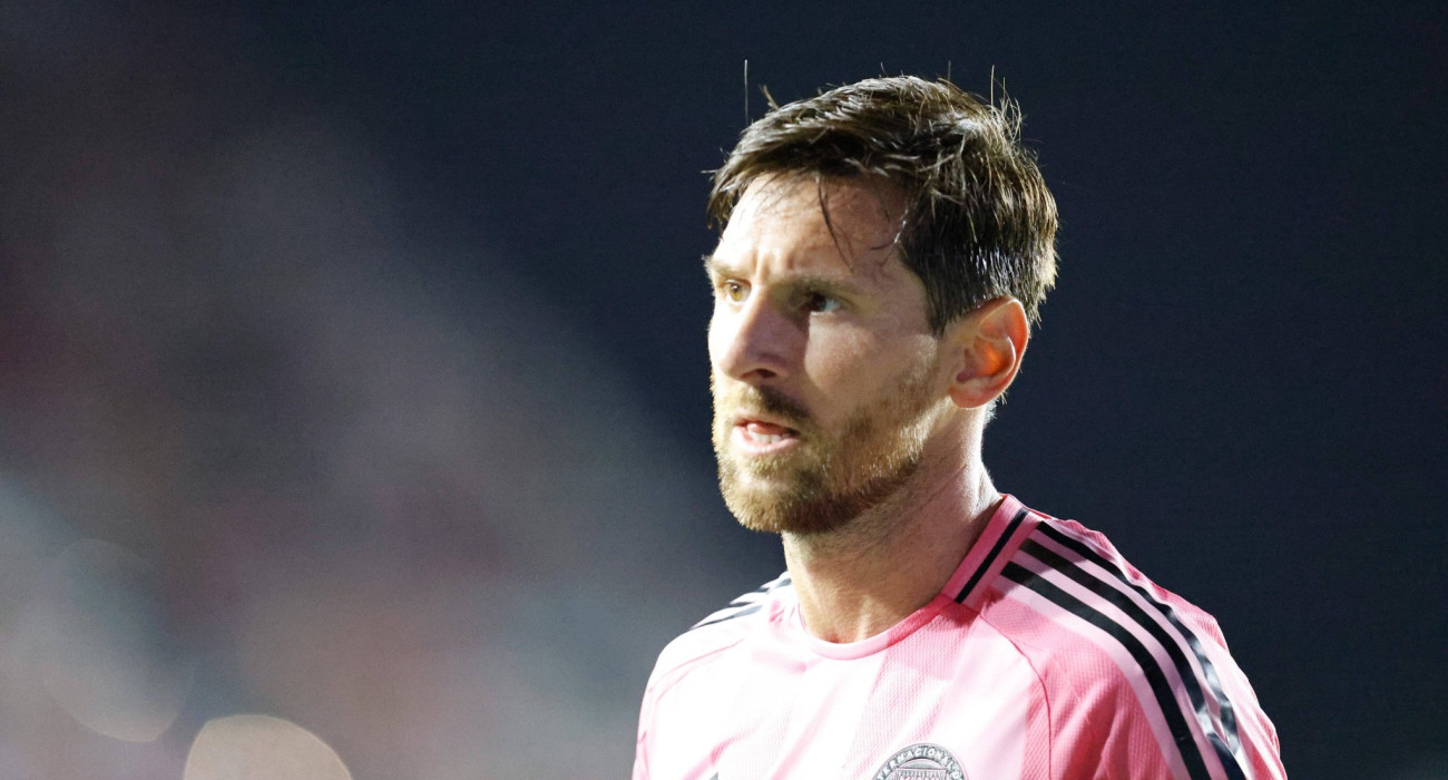 Ο Λιονέλ Μέσι με τη φανέλα της Ίντερ Μαϊάμι / Πηγή: Imago