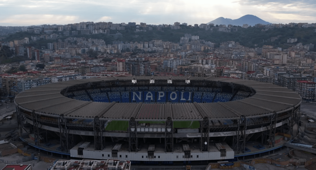 Το γήπεδο της Νάπολι, «Ντιέγκο Μαραντόνα» / Screenshot