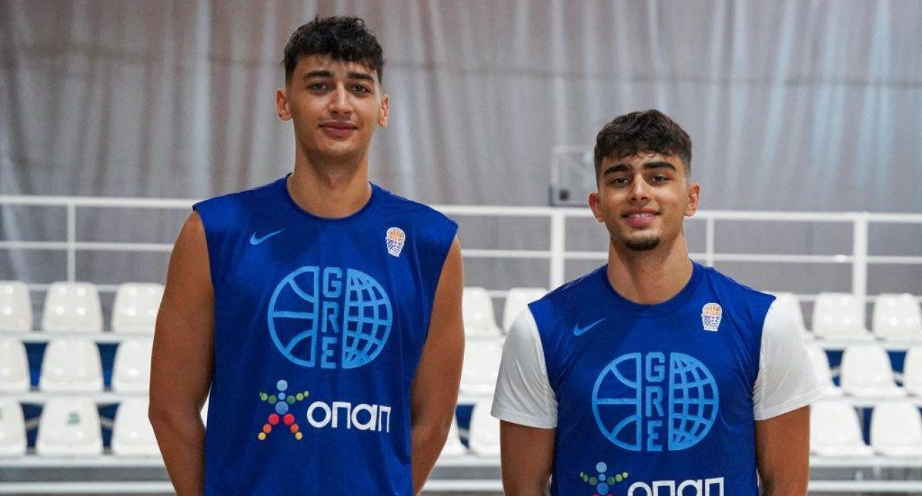 Ο Αλέξανδρος Σαμοντούροφ και ο Λευτέρης Λιοτόπουλος/Πηγή: ΕΟΚ