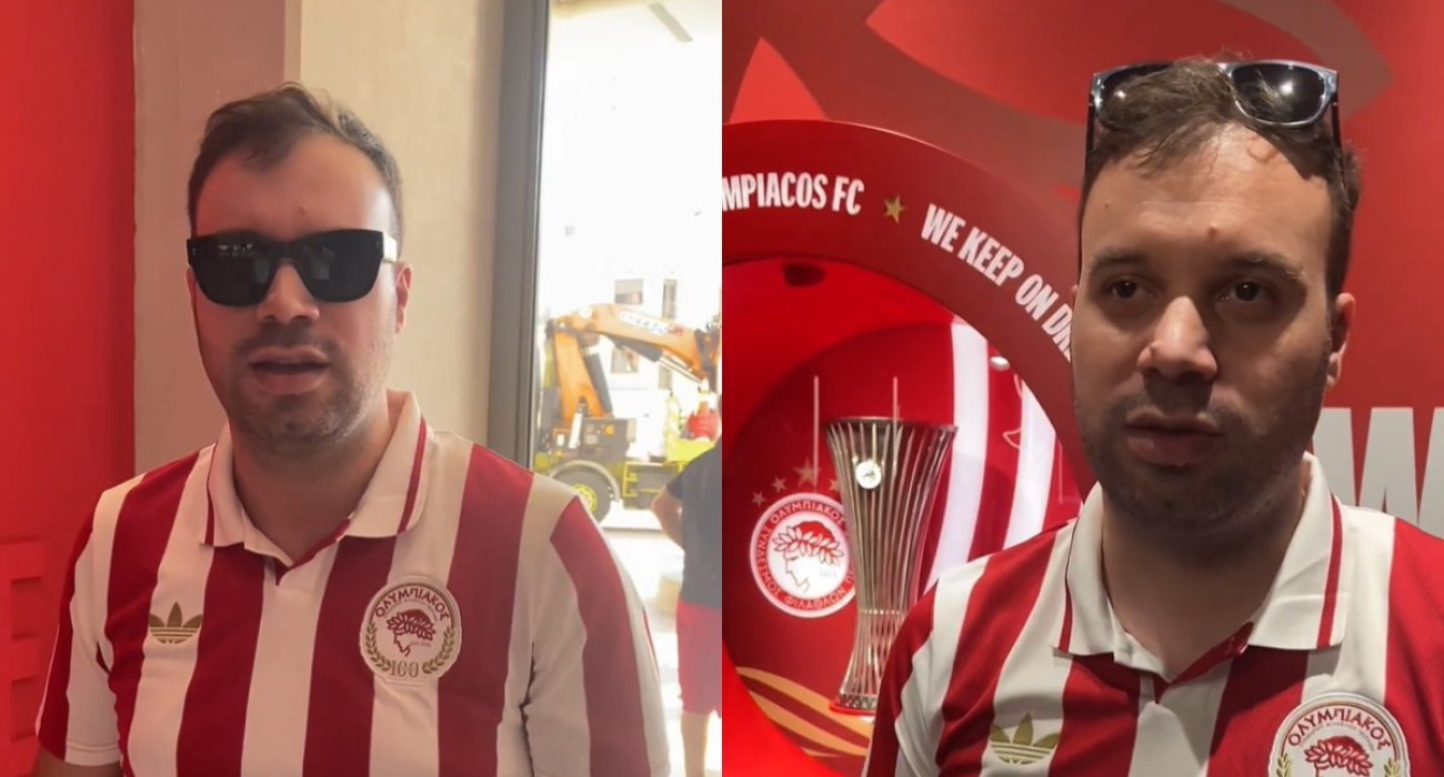 Ο ιστορικός πρώτος επισκέπτης στο Μουσείο του Ολυμπιακού / Screenshot