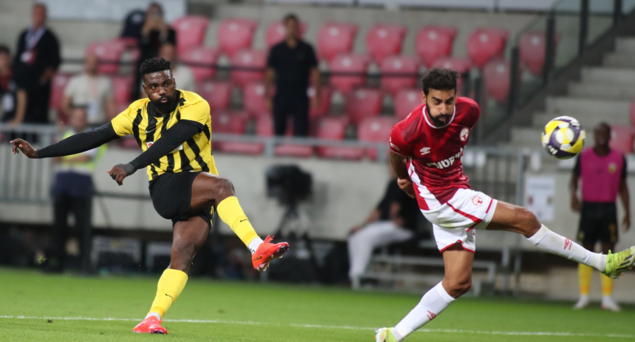 Ο Φραντζί Πιερό στην αναμέτρηση της ΑΕΚ με την Χάποελ Μπερ Σεβά / Πηγή: Eurokinissi