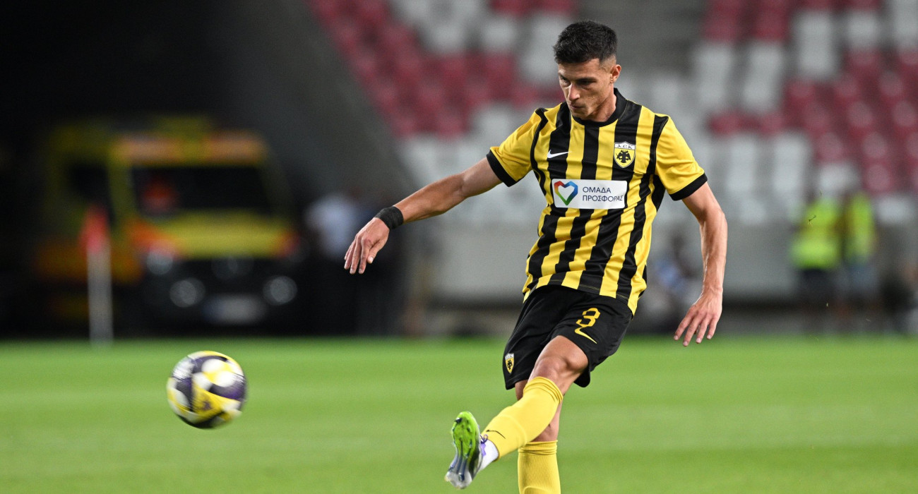 Ο Σταύρος Πήλιος στο Χάποελ-ΑΕΚ / Πηγή: Eurokinissio