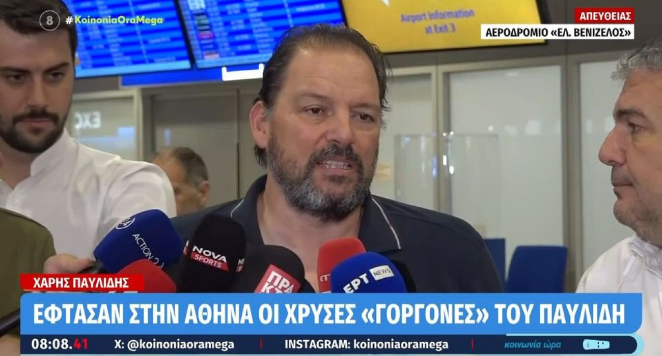 Ο Χάρης Παυλίδης / Screenshot