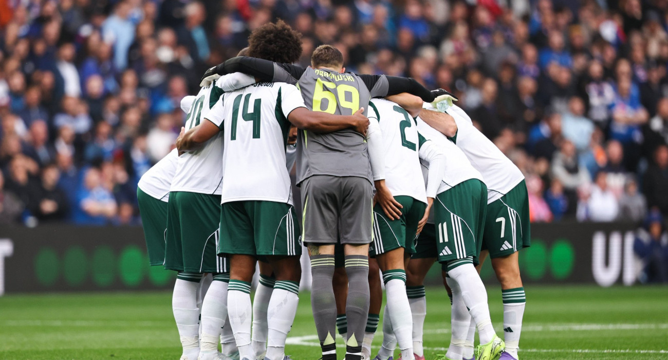 Οι παίκτες του Παναθηναϊκού κόντρα στη Ρέιντζερς/Πηγ΄ή: Eurokinissi