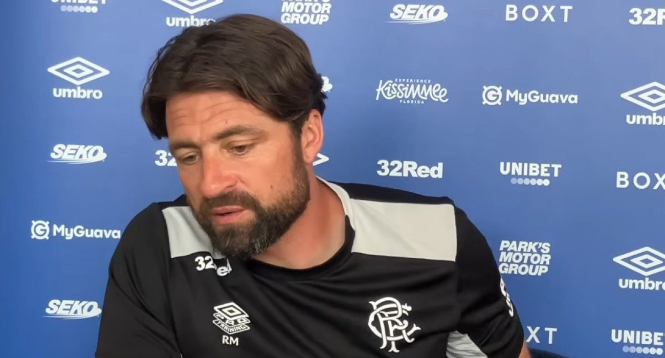 Ο προπονητής της Ρέιντζερς, Ράσελ Μάρτιν / Screenshot