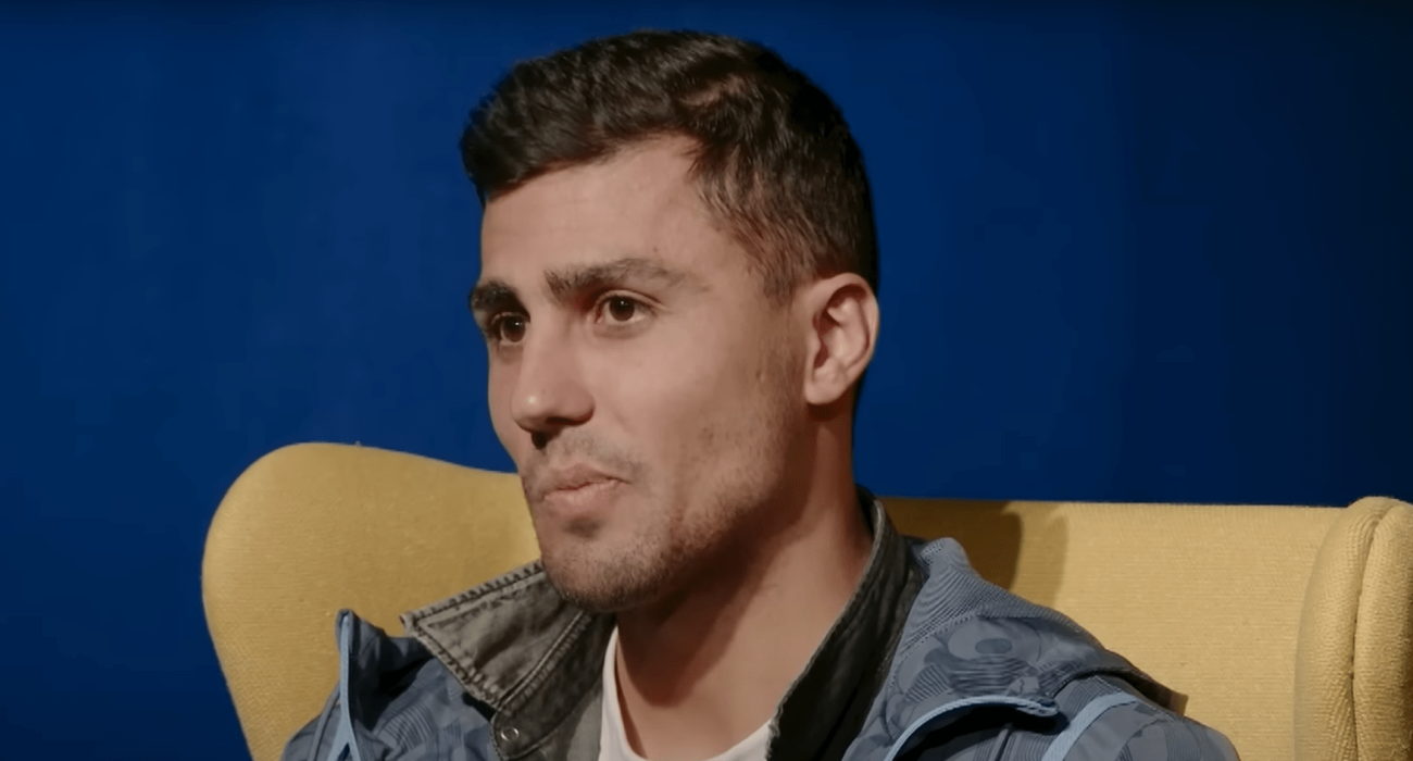 Ο Ρόδρι σε συνέντευξή του / Screenshot