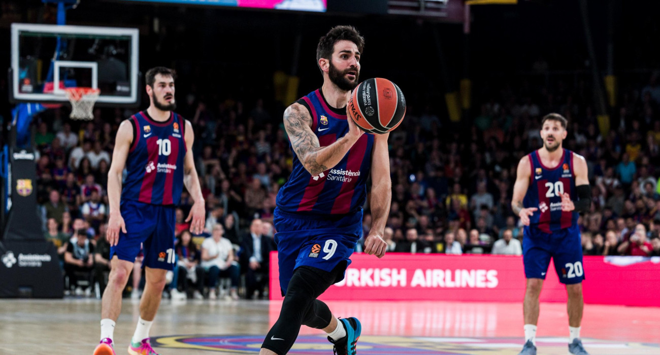 Ο Ρίκι Ρούμπιο με την φανέλα της Μπαρτσελόνα - Πηγή: Eurokinissi