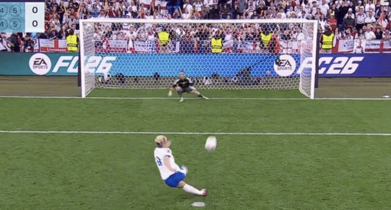 Το πέναλτι της Μιντ / Πηγή: Screenshot