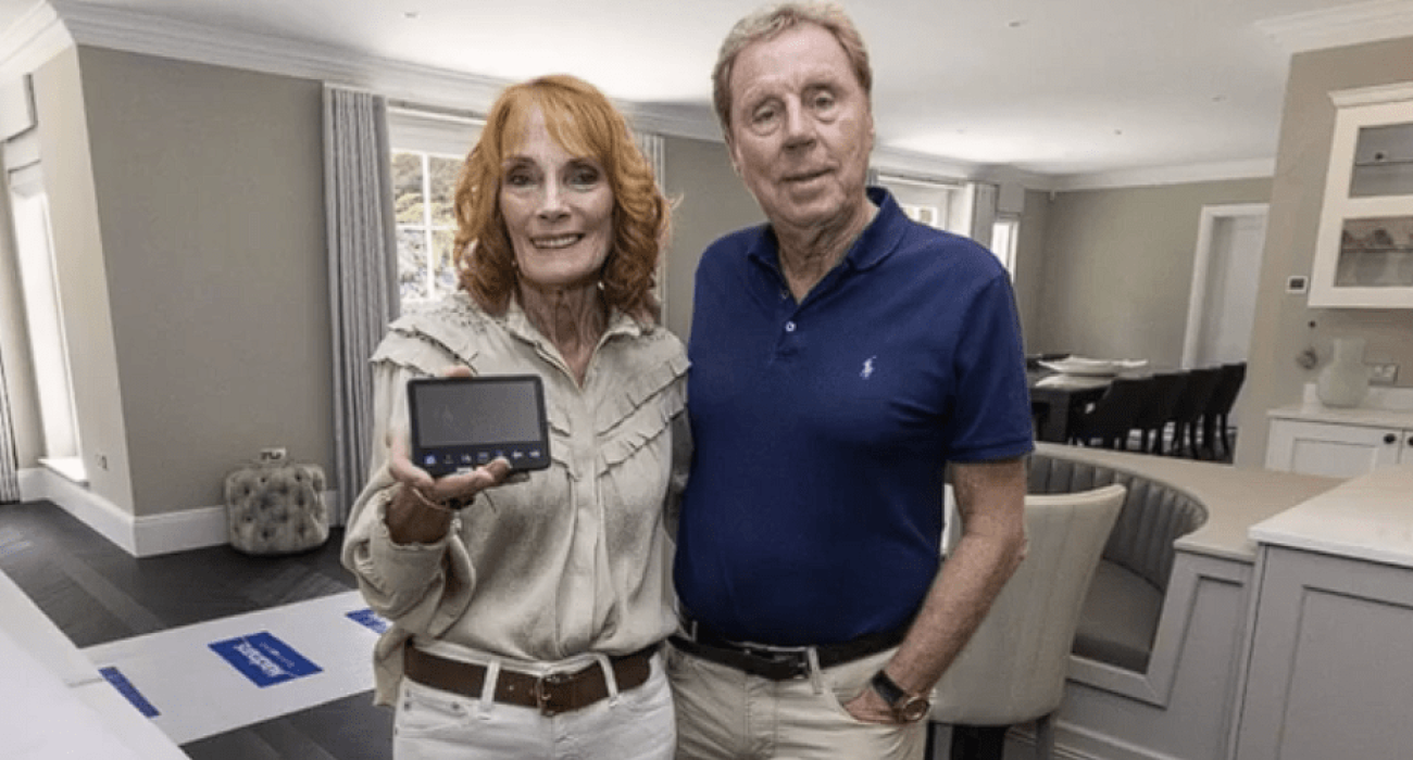 Ο Χάρι Ρέντναπ και η συζύγος του, Σάντρα / Πηγή: Printscreen