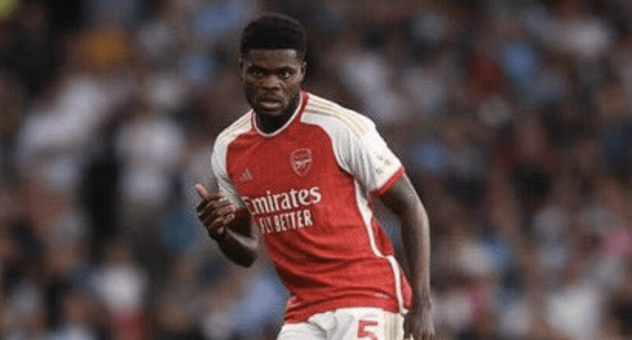 Ο Τόμας Πάρτεϊ με την φανέλα της Άρσεναλ / Πηγή: Printscreen