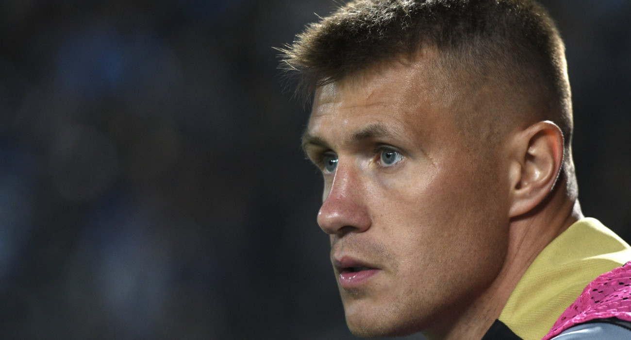 Ο Νταμιάν Σιμάνσκι με τη φανέλα της ΑΕΚ / Πηγή:Eurokinissi