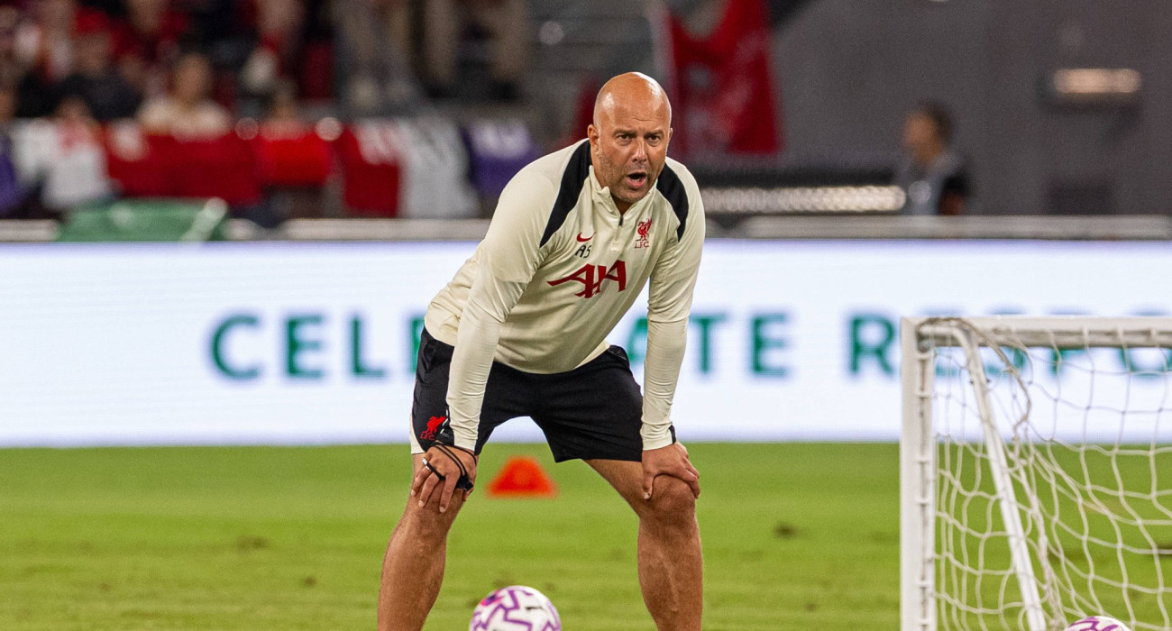 Ο προπονητής της Λίβερπουλ, Άρνε Σλοτ/Πηγή: Imago