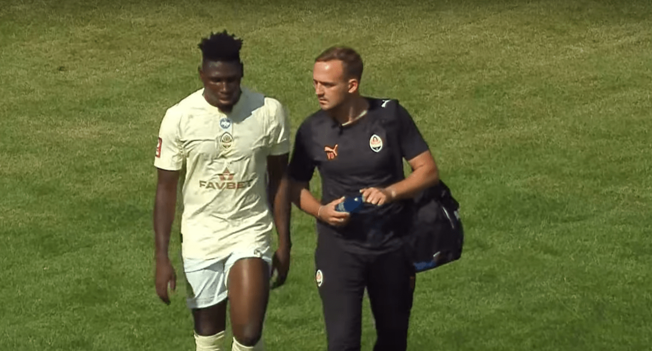 Ο Λασανά Τραορέ της Σαχτάρ / Πηγή: Screenshot