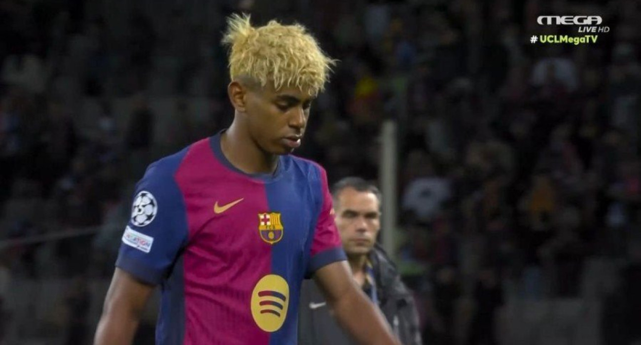 Ο Λαμίν Γιαμάλ της Μπαρτσελόνα / Πηγή: Glomex