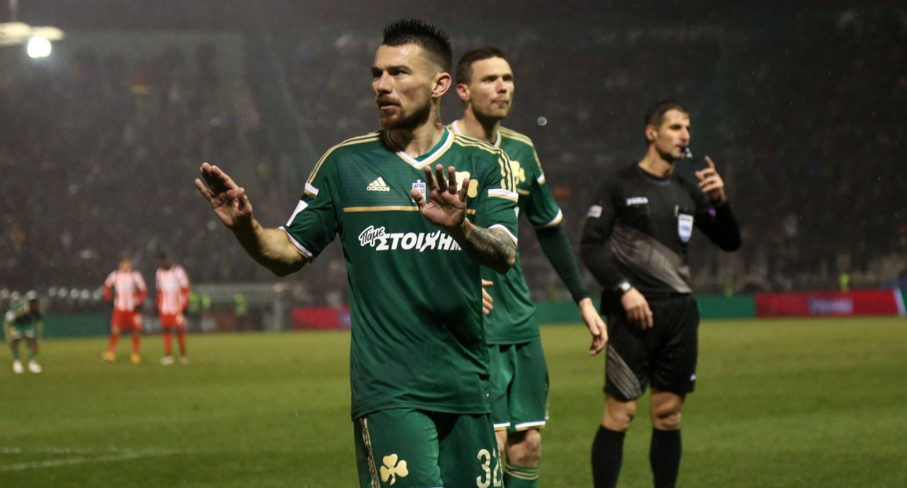 Ο Ντάνιελ Πράνιτς με τη φανέλα του Παναθηναϊκού/ Πηγή: InTime