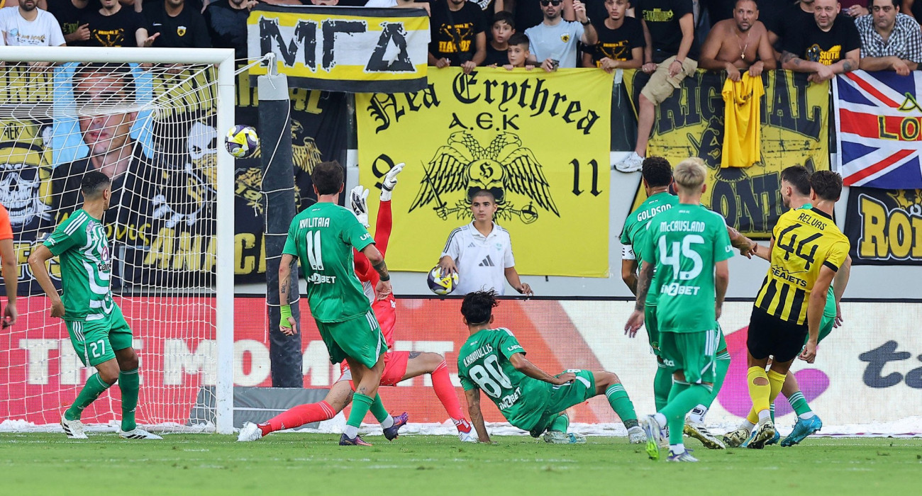 Ο Ρέλβας κάνει το 2-0 κόντρα στον Άρη Λεμεσού/ Πηγή: InTime