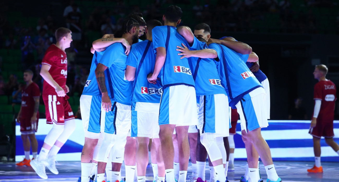 Η Εθνική ομάδα μπάσκετ/ Πηγή: Intime