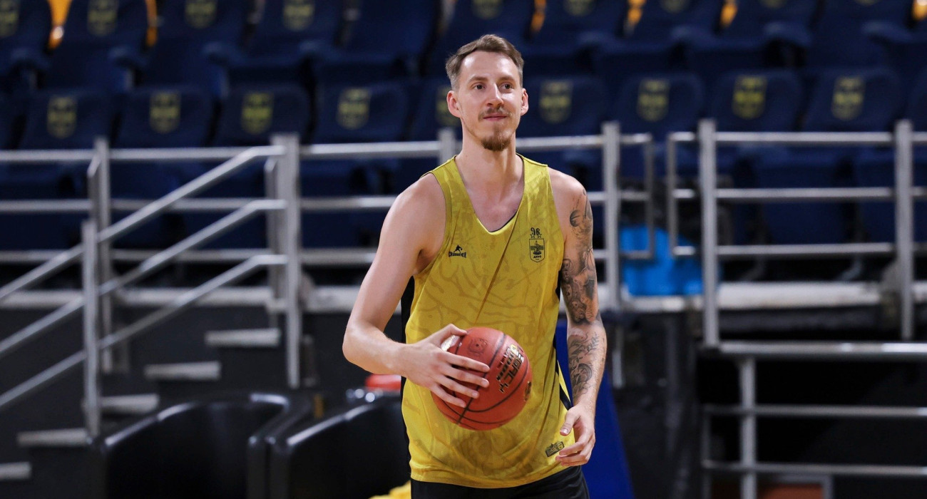 Ο Αρνόλντας Κουλμπόκα - Πηγή: Aris BC