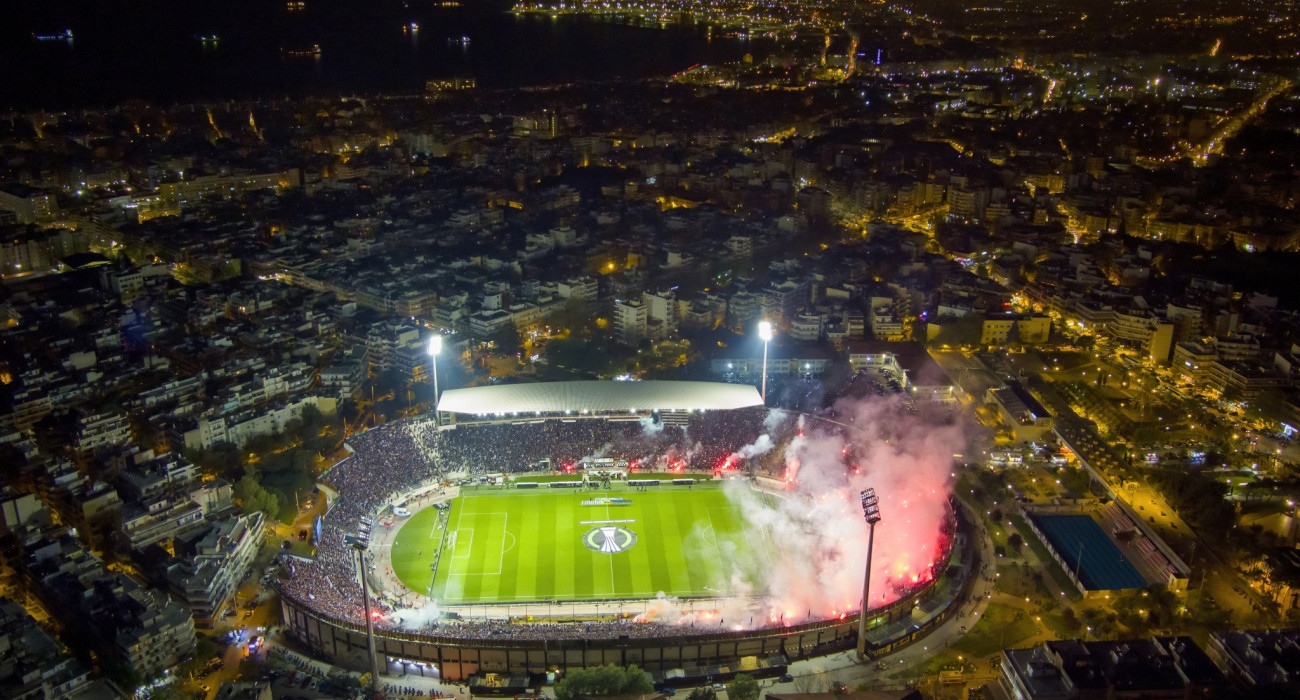 Η έδρα του ΠΑΟΚ, το γήπεδο της Τούμπας /Πηγή: Eurokinissi