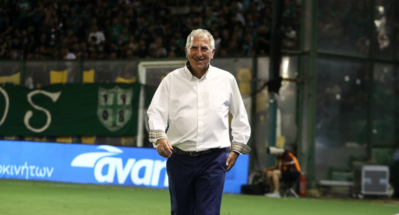 Ο Φυλακούρης στον αγώνα του Παναθηναϊκού με την ΑΕΚ για τη Super League 2022-2023 / Πηγή: Eurokinissi