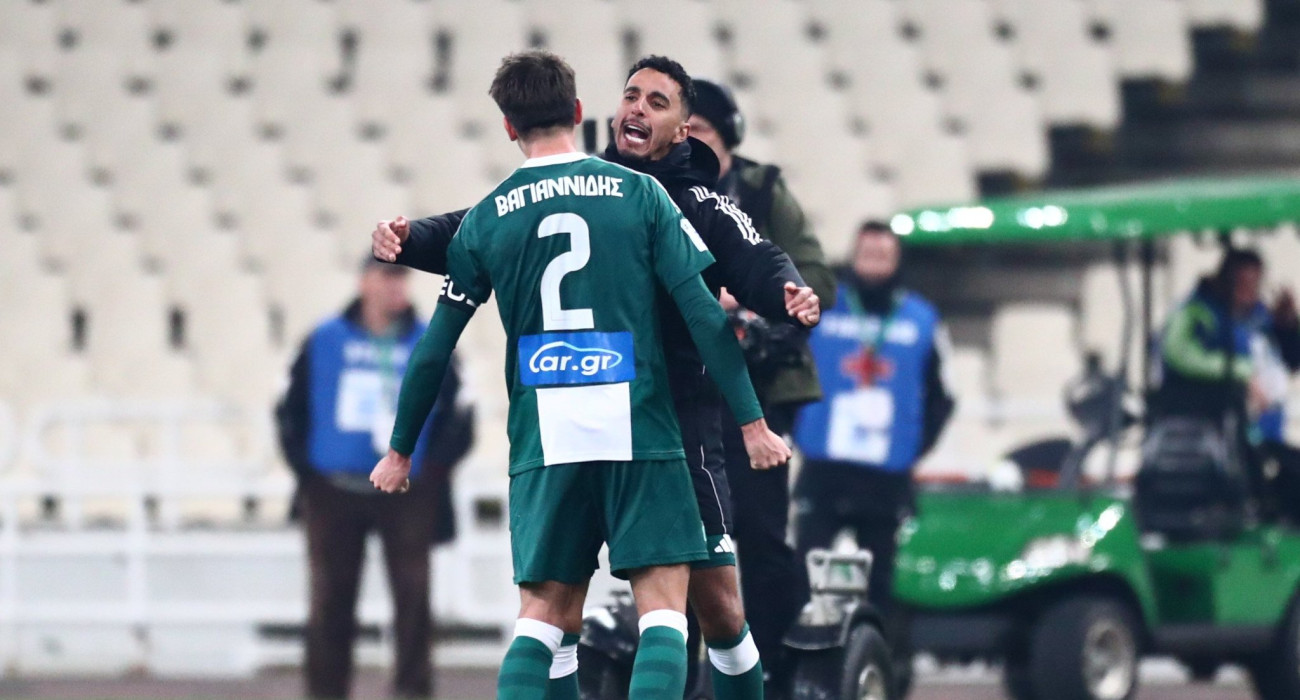 Ο Κάρλος Ζέκα μαζί με τον Γιώρο Βαγιαννίδη στον Παναθηναϊκό / Πηγή: Eurokinissi