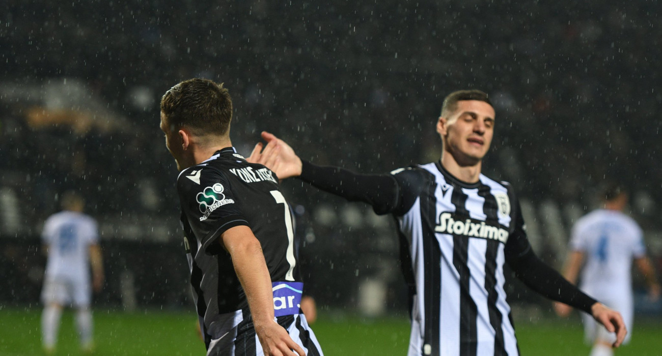 Ο Κιρίλ Ντεσπόντοφ και ο Γιάννης Κωνσταντέλιας/Πηγή: Eurokinissi