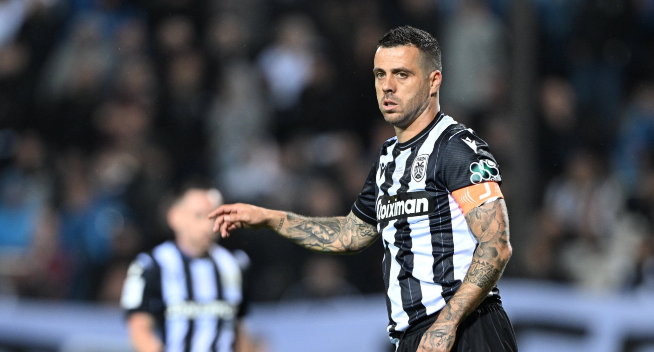 Ο Αντελίνο Βιεϊρίνια με την φανέλα του ΠΑΟΚ / Πηγή: Eurokinissi