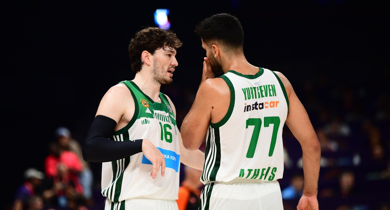 Ο Τζέντι Οσμάν με τον Ομέρ Γιουρτσεβέν στο Final Four του Άμπου Ντάμπι, Πηγή: Eurokinissi